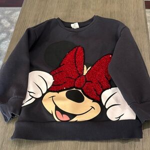 Disney Minnie Mouse Zara Youth Sweatshirt